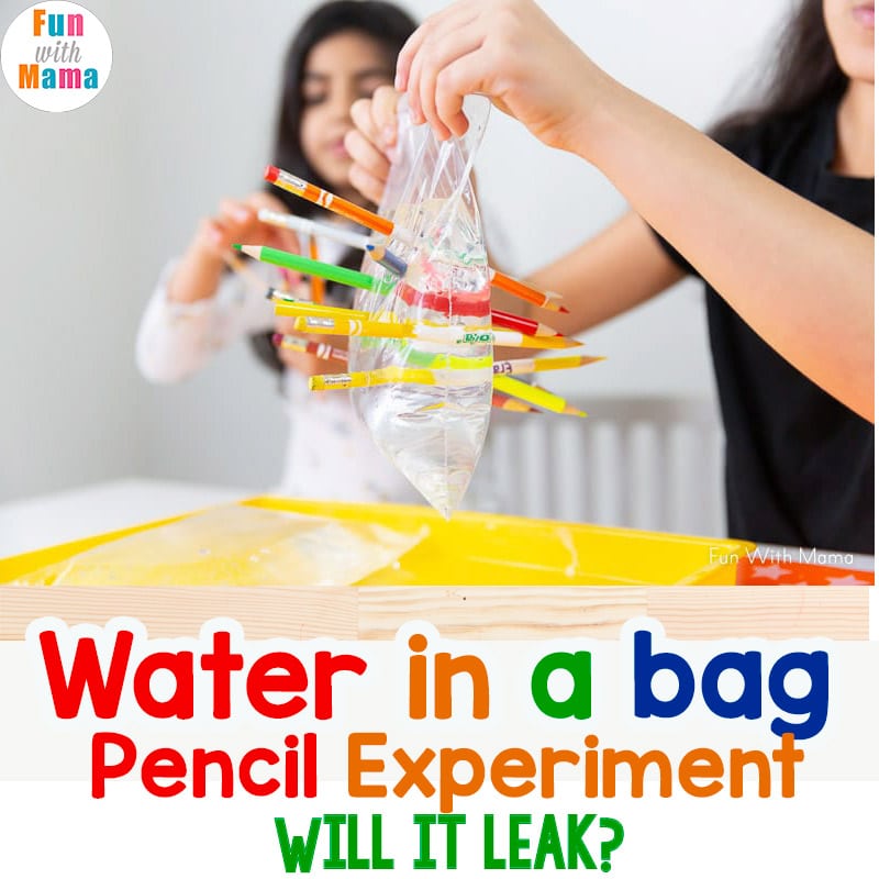 Water Experiment for Kids for cool science learning! 