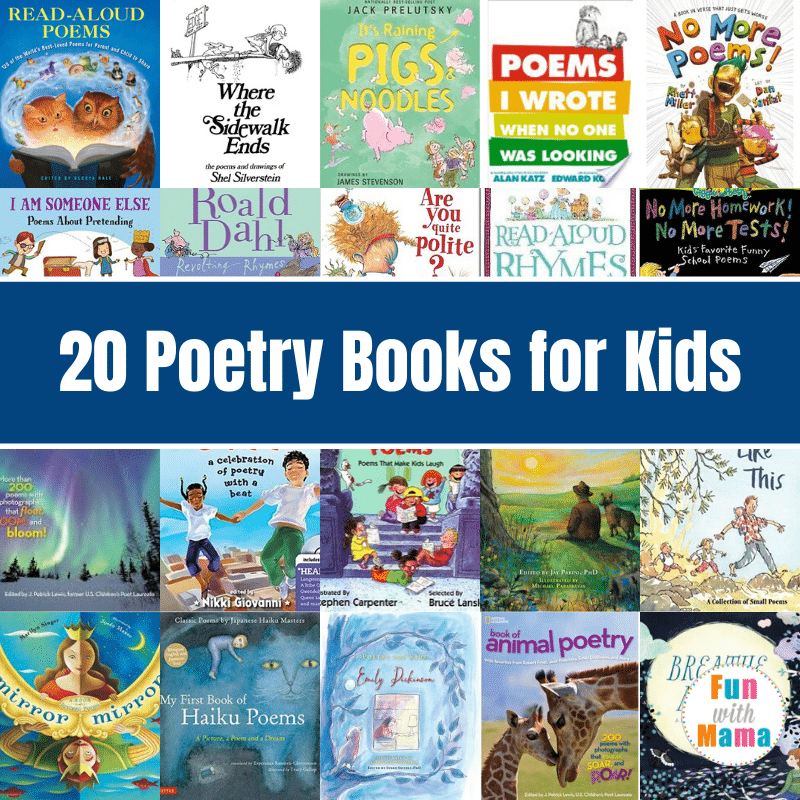 Poetry Books for Kids 