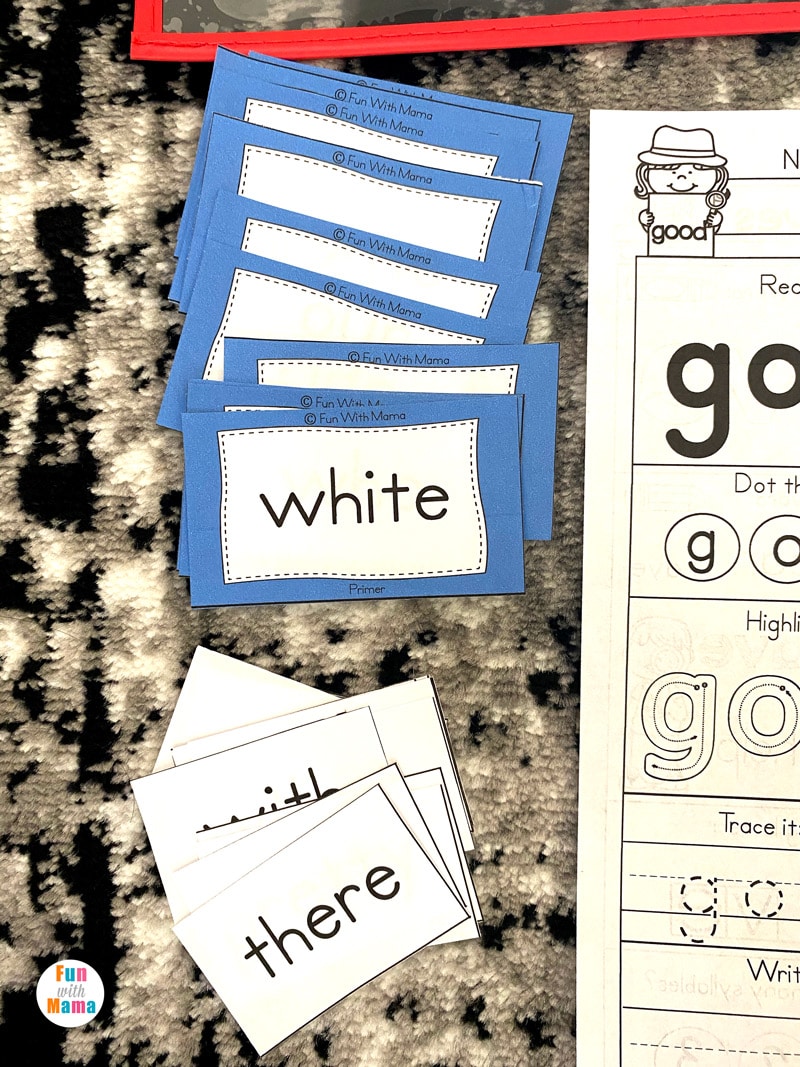 sight words for pre-k
