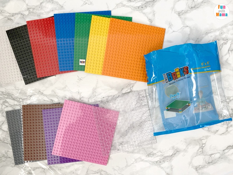supplies needed for lego letters