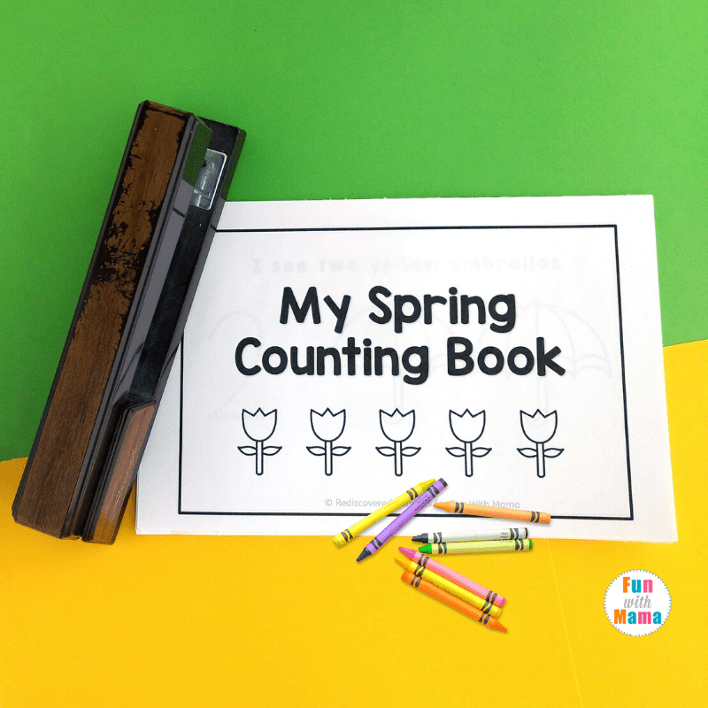 spring counting book