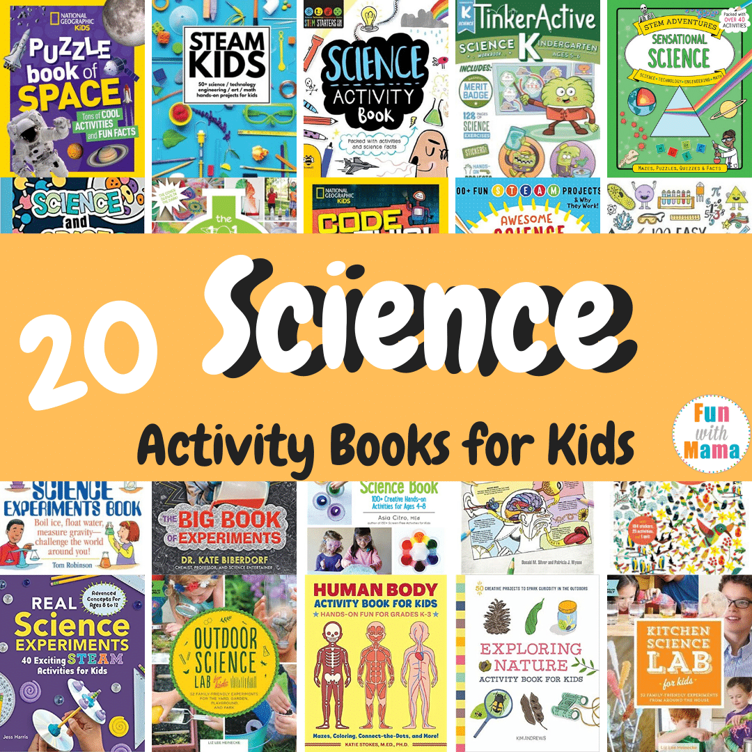 big list of science books for kids 