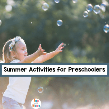 fun summer activities for preschoolers