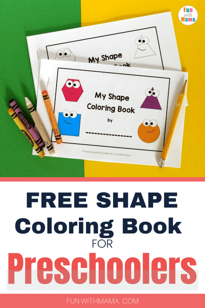 shape coloring book