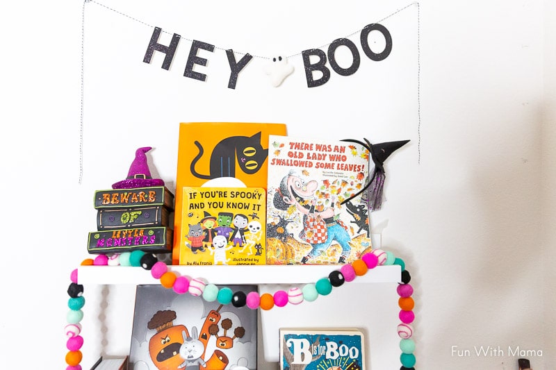 How to create a Halloween Book Nook - Spooky Fun Kids Reading Nook