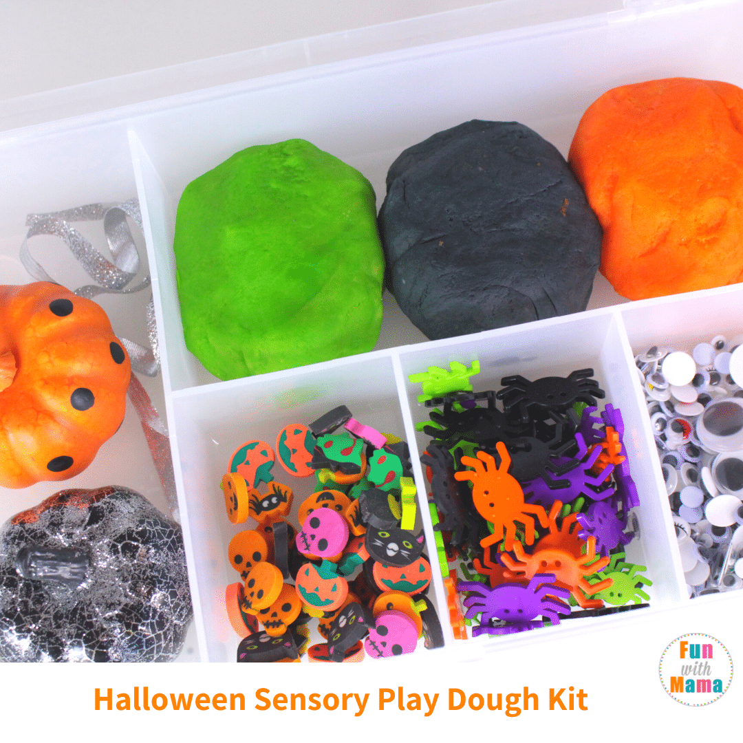 The Spookiest DIY Halloween Sensory Bin Fillers for Kids – Messy Play Kits