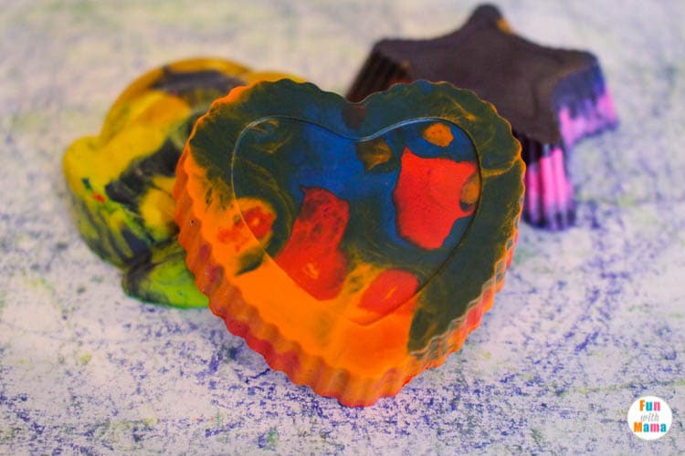 crayon art activity 