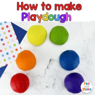 how to make playdough