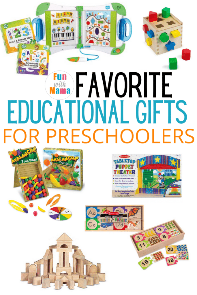 educational gift ideas for preschoolers