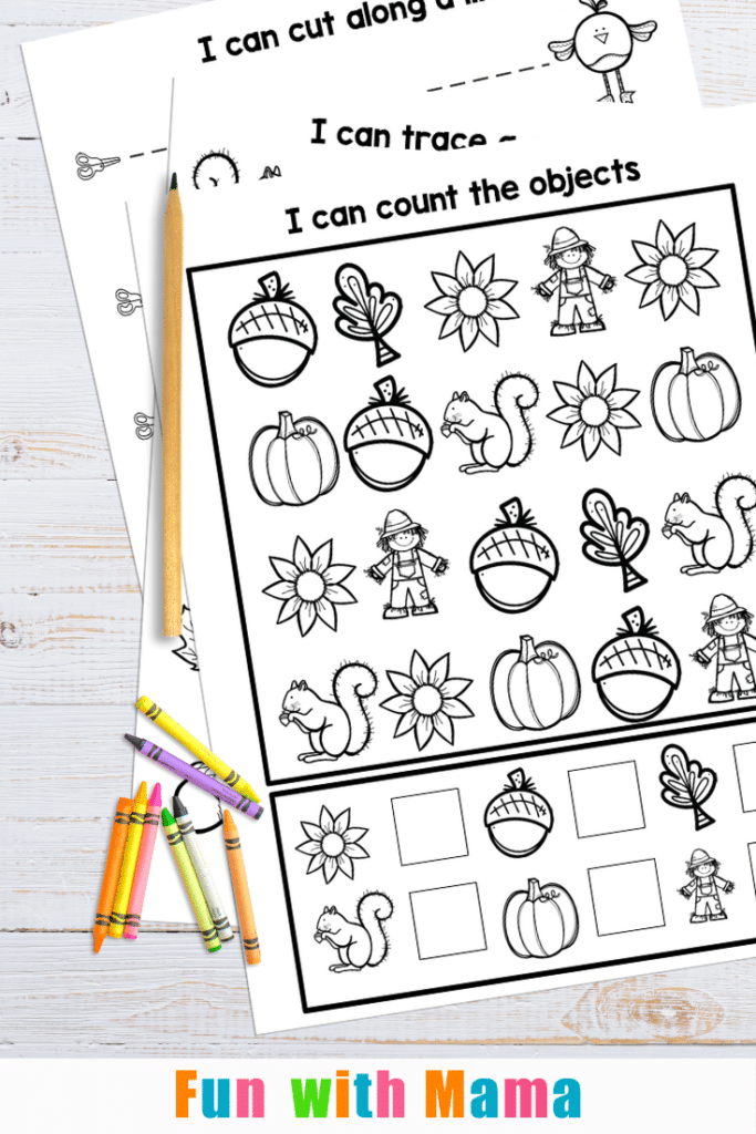 fall worksheets ready to use