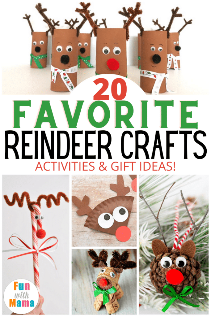 REINDEER CRAFTS FOR KIDS 