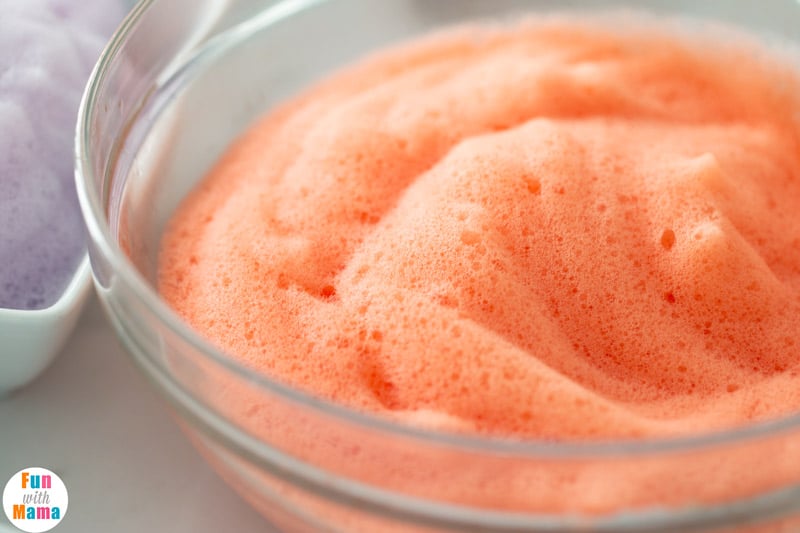 bubble foam recipe