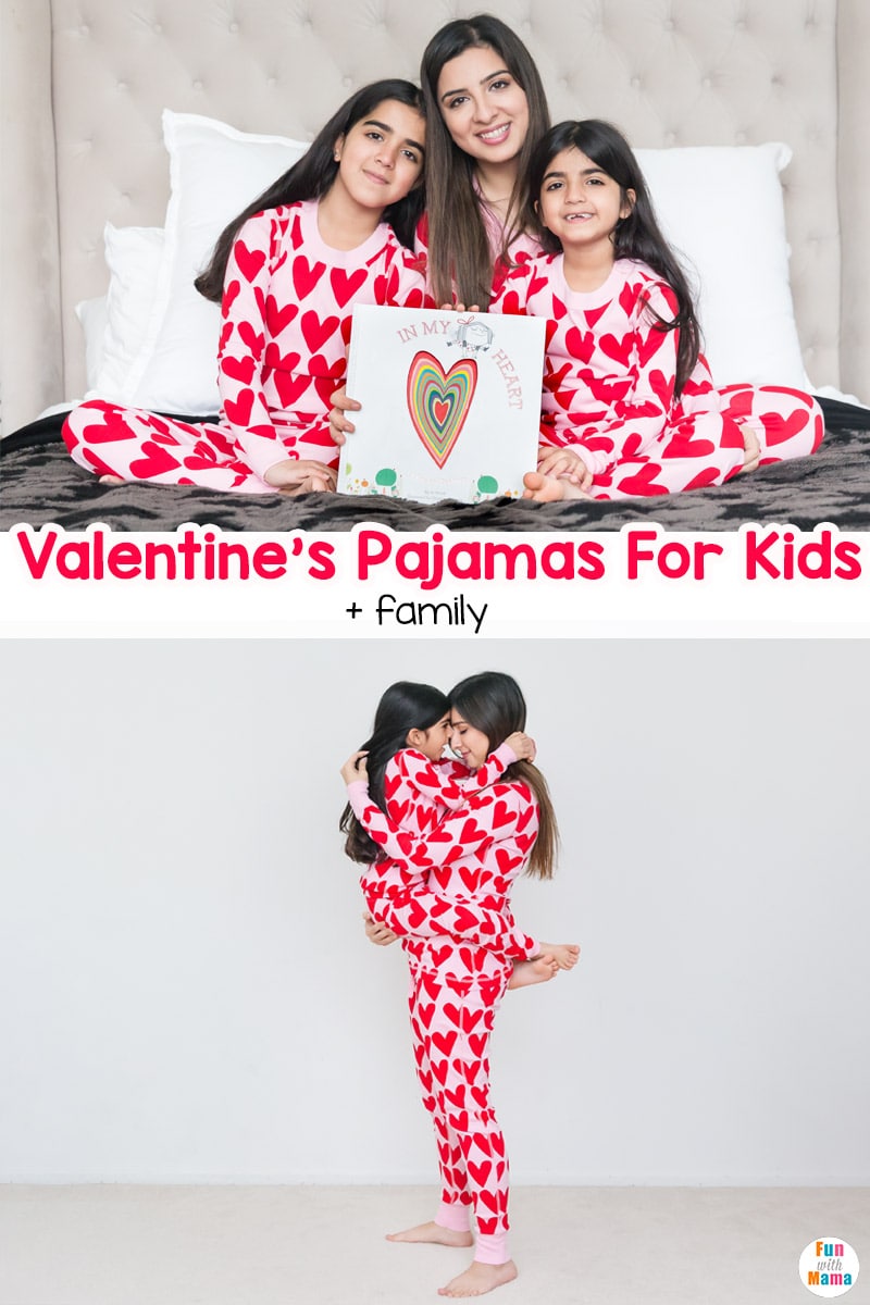 Valentine's Pajamas for Kids 