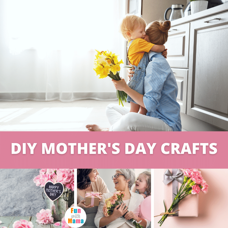 HOMEMADE MOTHER'S DAY CRAFTS 