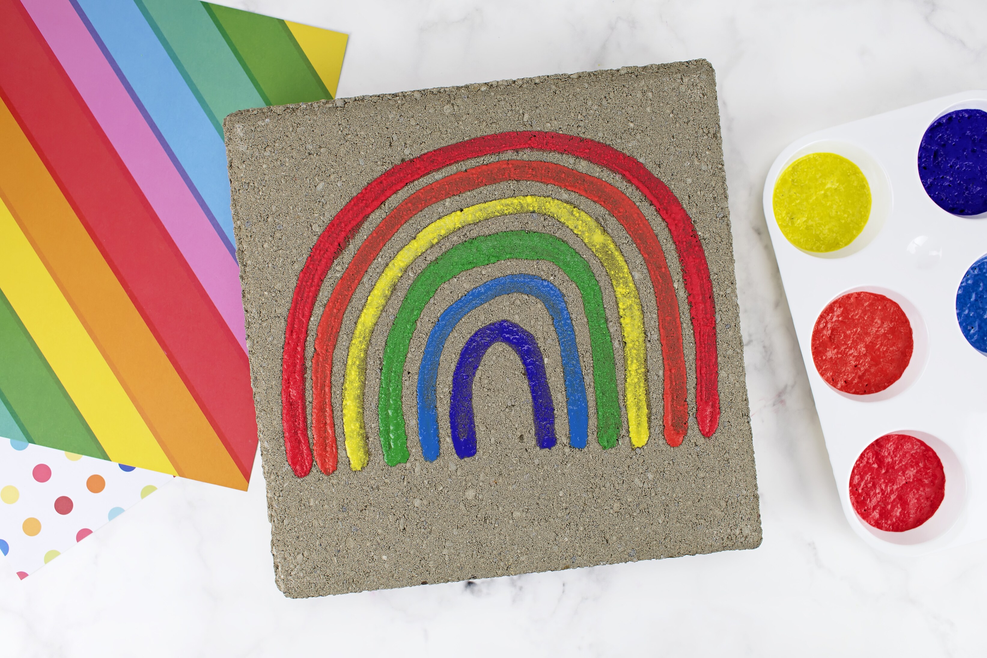 how to make sidewalk chalk paint