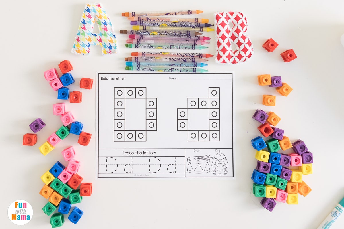 cube counting mats 