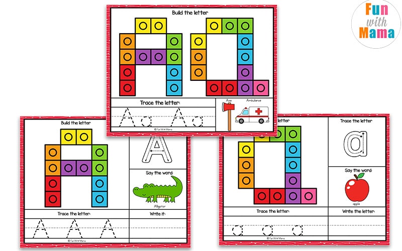alphabet learning mats for kids