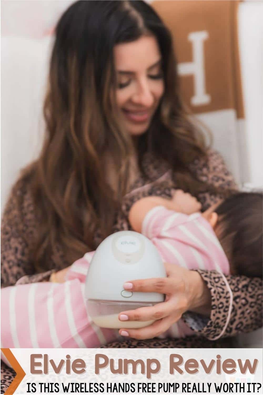 Elvie Pump, Hands-Free Breast Pump with Smart Features