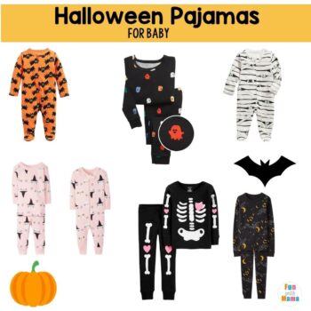 Baby pajamas for Halloween