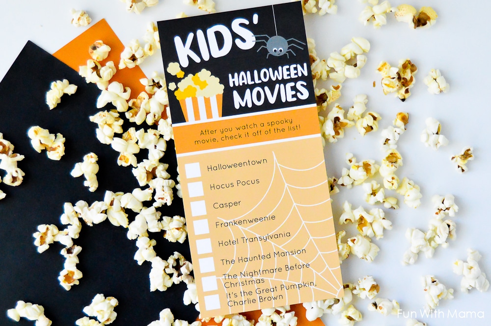kid-friendly Halloween movies 