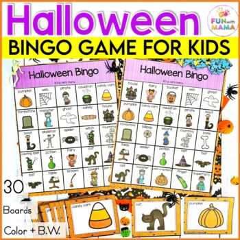 Halloween Bingo Game