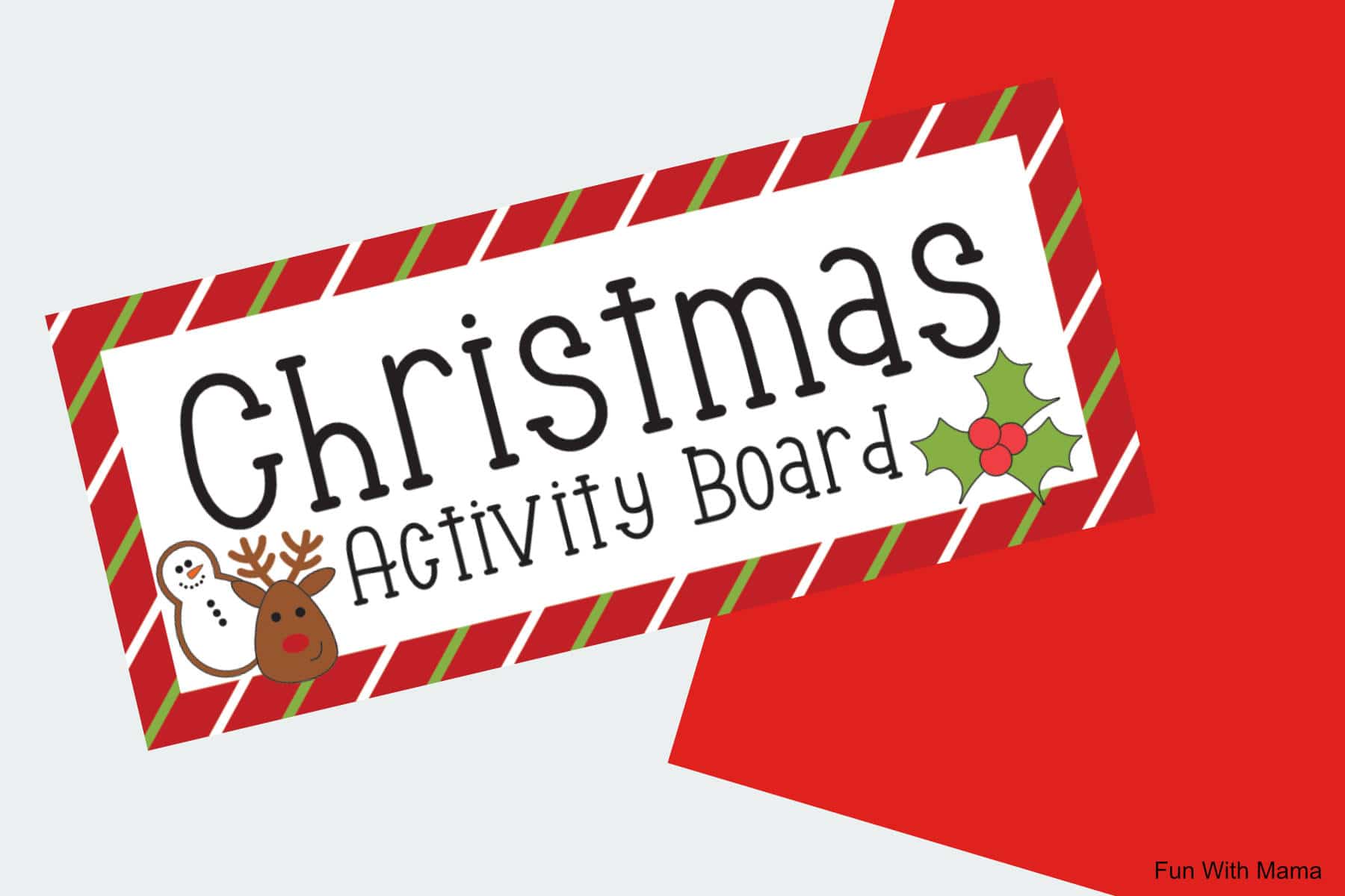 Christmas activity board 