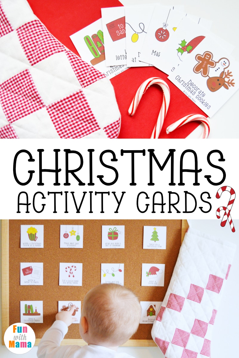 Christmas activity cards 