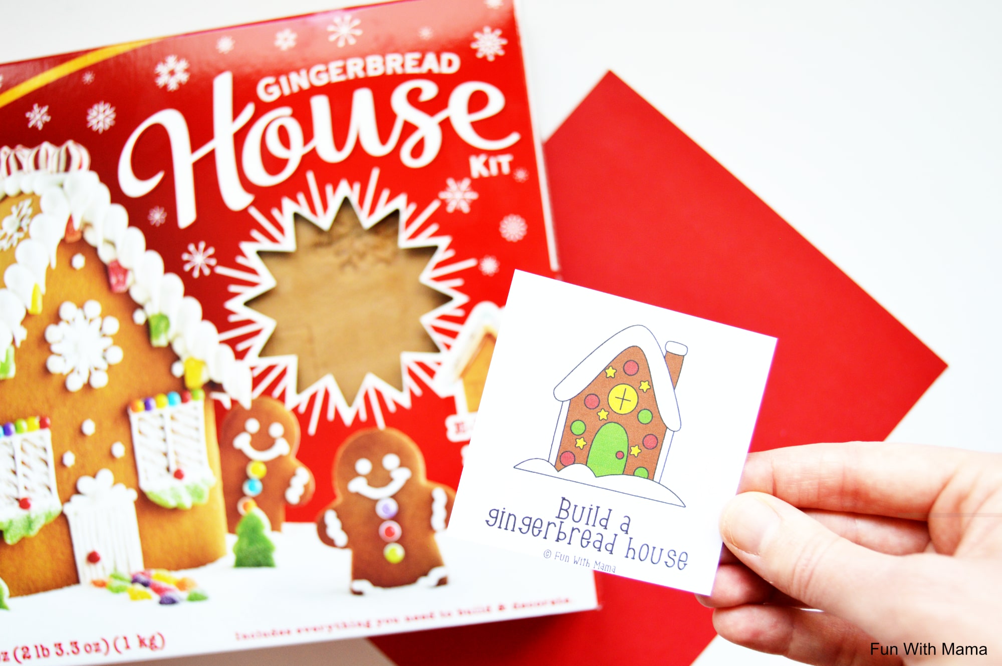 build a gingerbread house  