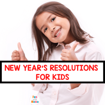 NEW YEAR'S RESOLUTION FOR KIDS