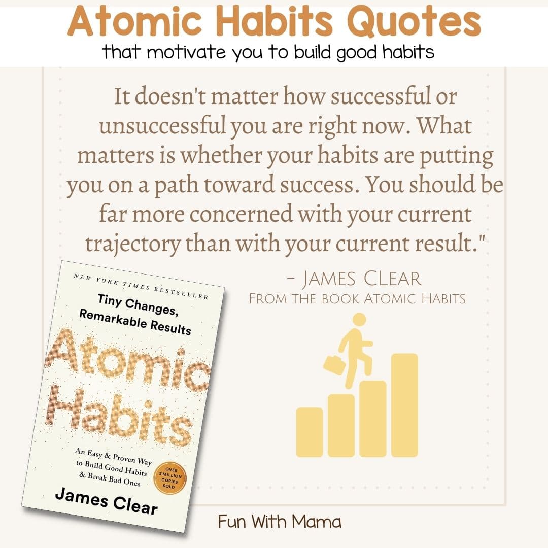 Atomic Habits Quotes - Fun with Mama
