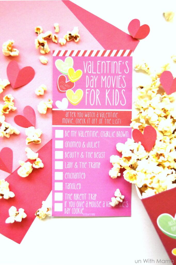 list of kids movies for valentine's day 