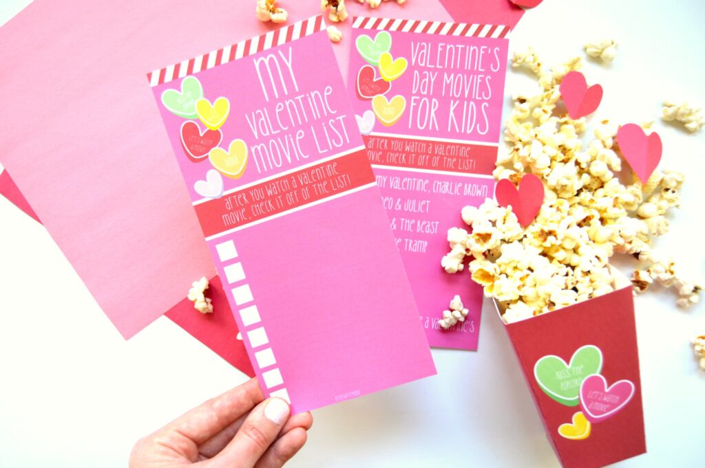 checklist for movies to watch for valentine's day 