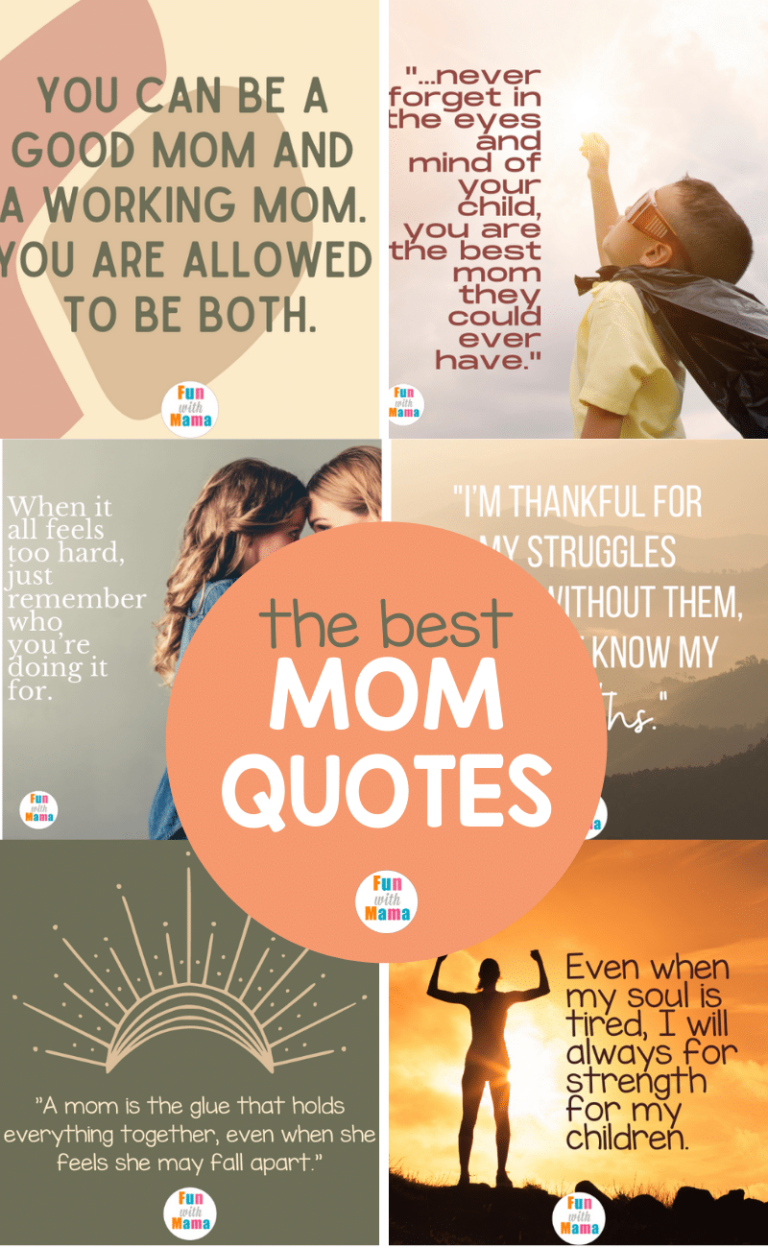 50+ The Best Strong Mom Quotes - Fun with Mama