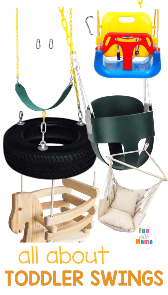 picture of different toddler swing options