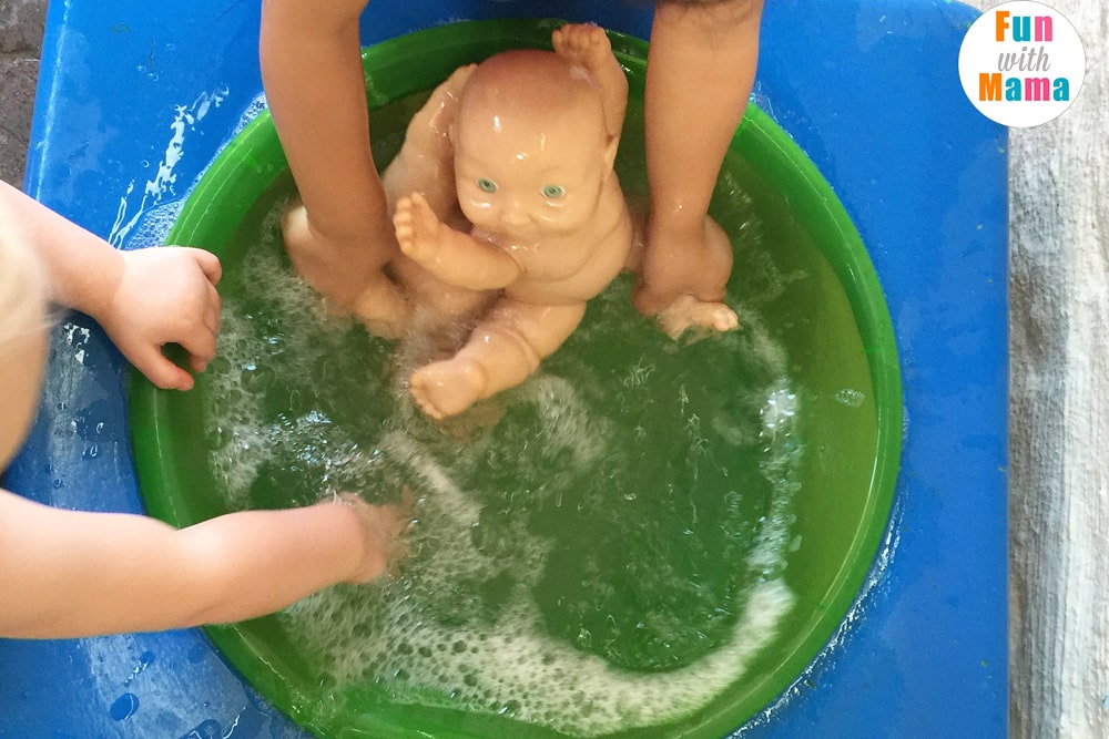 baby doll bath