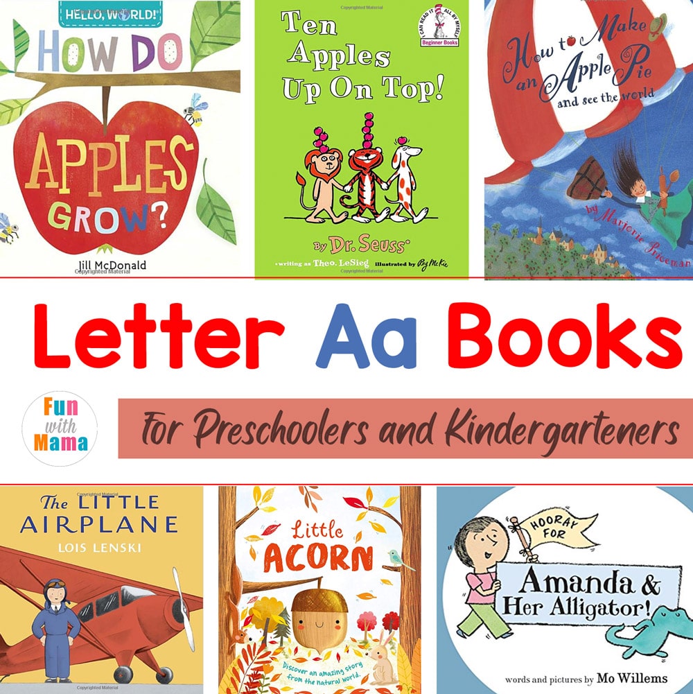 letter a books for preschool