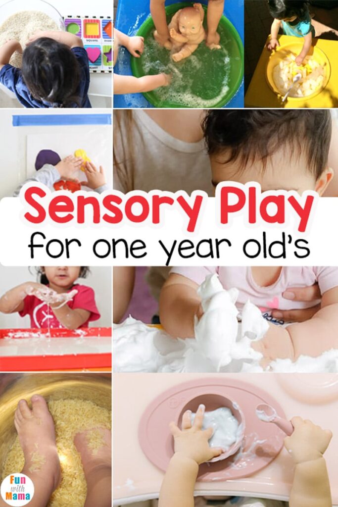 sensory activities for one year olds