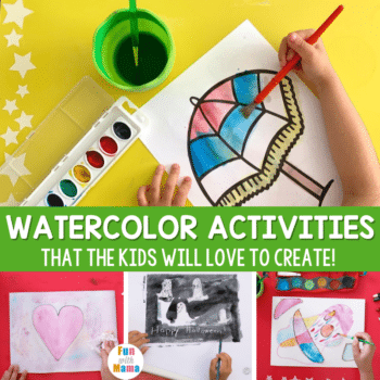 watercolor activities for kids