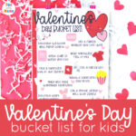 Valentine's Day Bucket List - Fun Valentine's Day Activities for Kids! - Fun with Mama