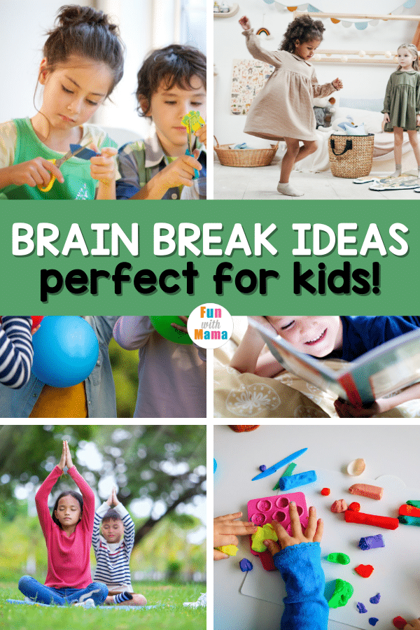 Simon Says Musical Brain Break Game for Kids!
