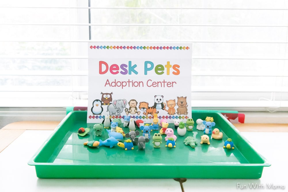 miniature animals with desk pets printable