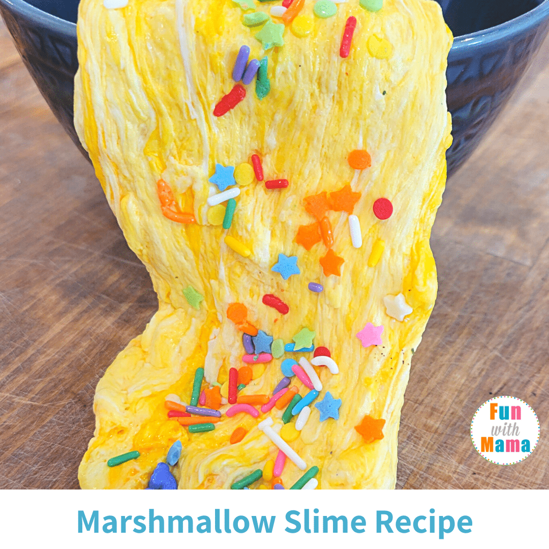 Edible Marshmallow Slime Recipe - Messy Little Monster