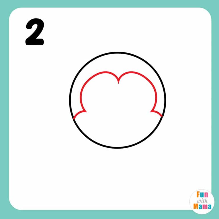 How to draw a monkey - Fun with Mama
