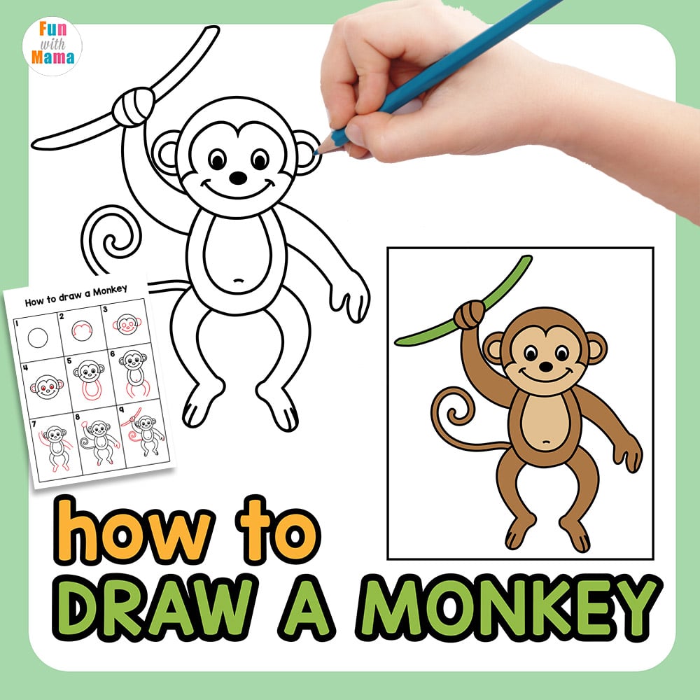 Monkey Face Drawing Images  Free Download on Freepik