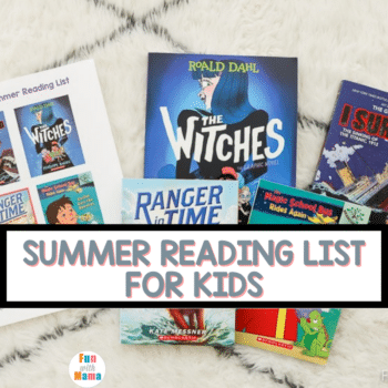 BOOKS FOR KIDS TO READ DURING THE SUMMER
