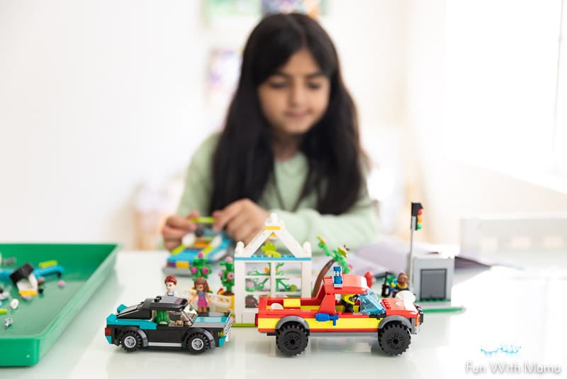 car building with legos