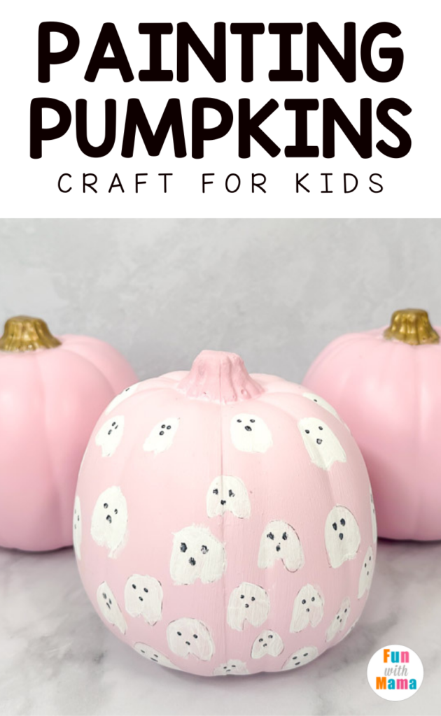 Craft Pumpkin Painting Fun with Mama