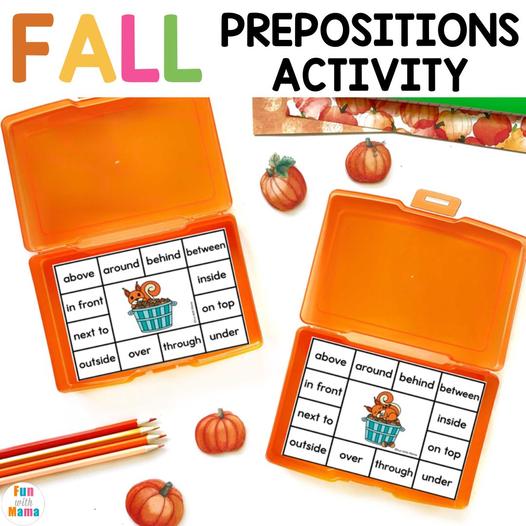 preposition learning for kids 