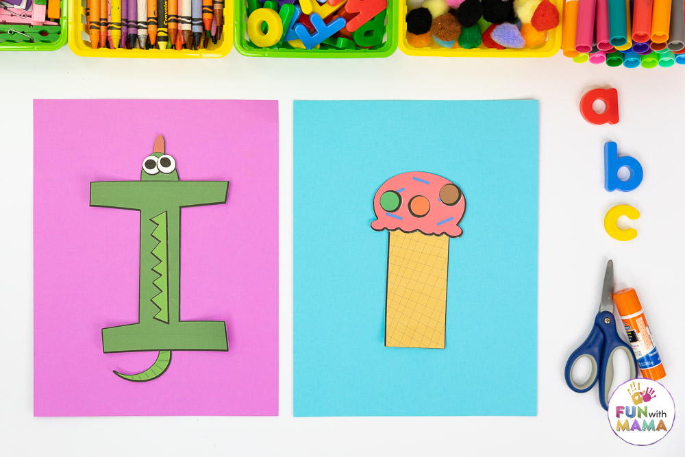 Letter of the week: LETTER I-NO PREP WORKSHEETS- LETTER I Alphabet Lore theme