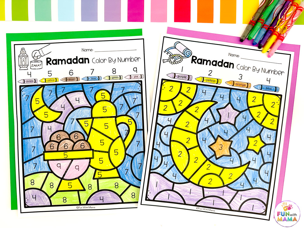 ramadan coloring pages